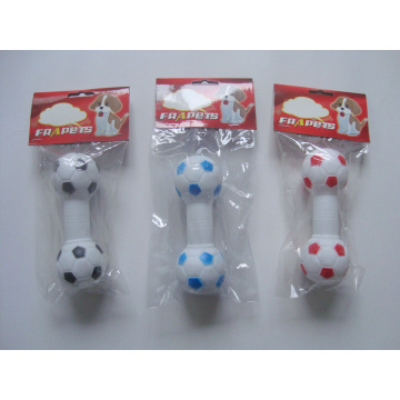 Perro Juguete Vinilo Fútbol Dumbbell Pet Products